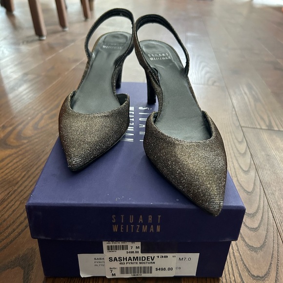 Stuart Weitzman size 7M heels - Picture 2 of 4